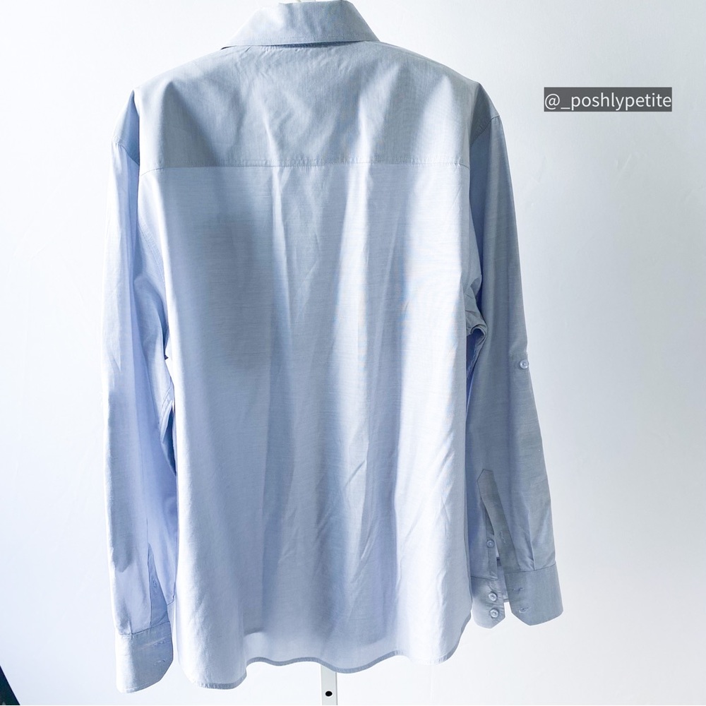 Soverign Code Large Light Blue Button Down Shirt … - image 2